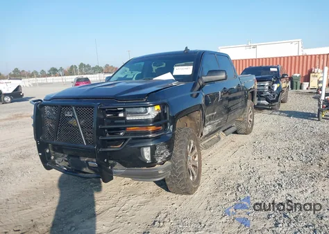 2017 Chevrolet Silverado 1500 2Lt из США, поврежденный, VIN 3GCUKRECXHG180128